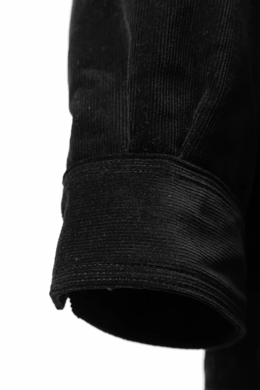 mastermind JAPAN TRUCKER SHIRT-BLOUSON CORDUROY / PRIMALOFT (BLACK) - Image 15