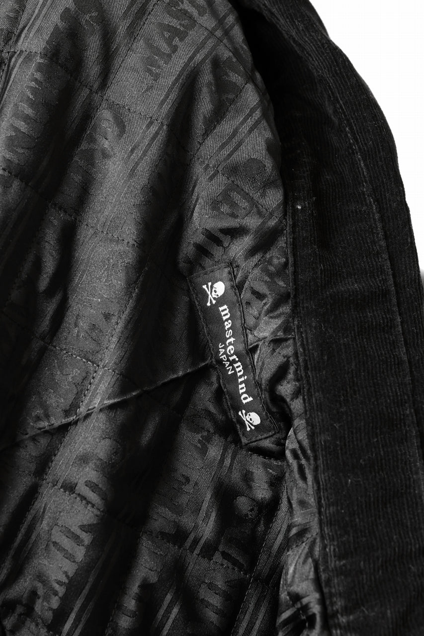 mastermind JAPAN TRUCKER SHIRT-BLOUSON CORDUROY / PRIMALOFT (BLACK) - Image 28