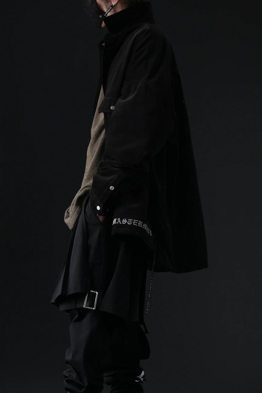 mastermind JAPAN TRUCKER SHIRT-BLOUSON CORDUROY / PRIMALOFT (BLACK) - Image 39