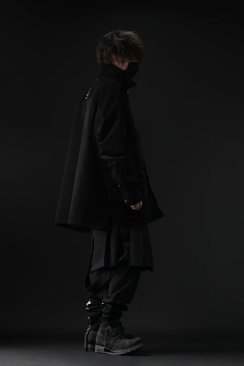 mastermind JAPAN TRUCKER SHIRT-BLOUSON CORDUROY / PRIMALOFT (BLACK) - Image 50