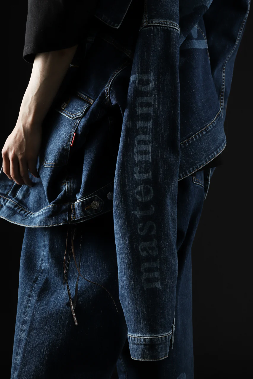 mastermind JAPAN TYPE-1st TRUCKER JACKET / 2WAY STRETCH DENIM (INDIGO) - Image 50