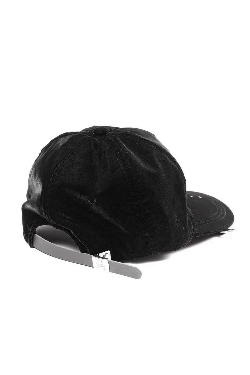 mastermind JAPAN VELOUR CAP (BLACK) - Image 7