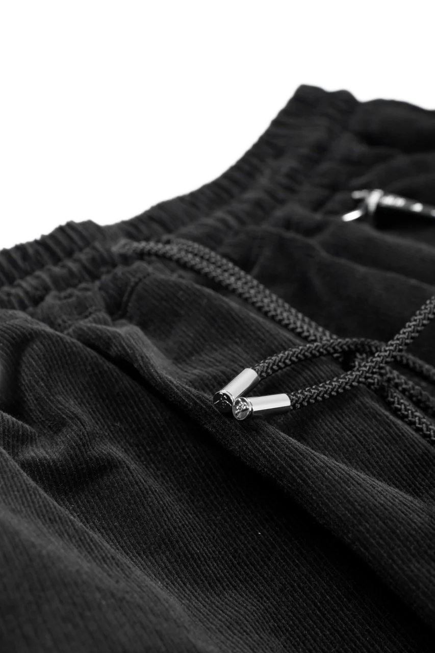 mastermind JAPAN WIDE CORDUROY PAINTER PANTS (BLACK) - Image 9