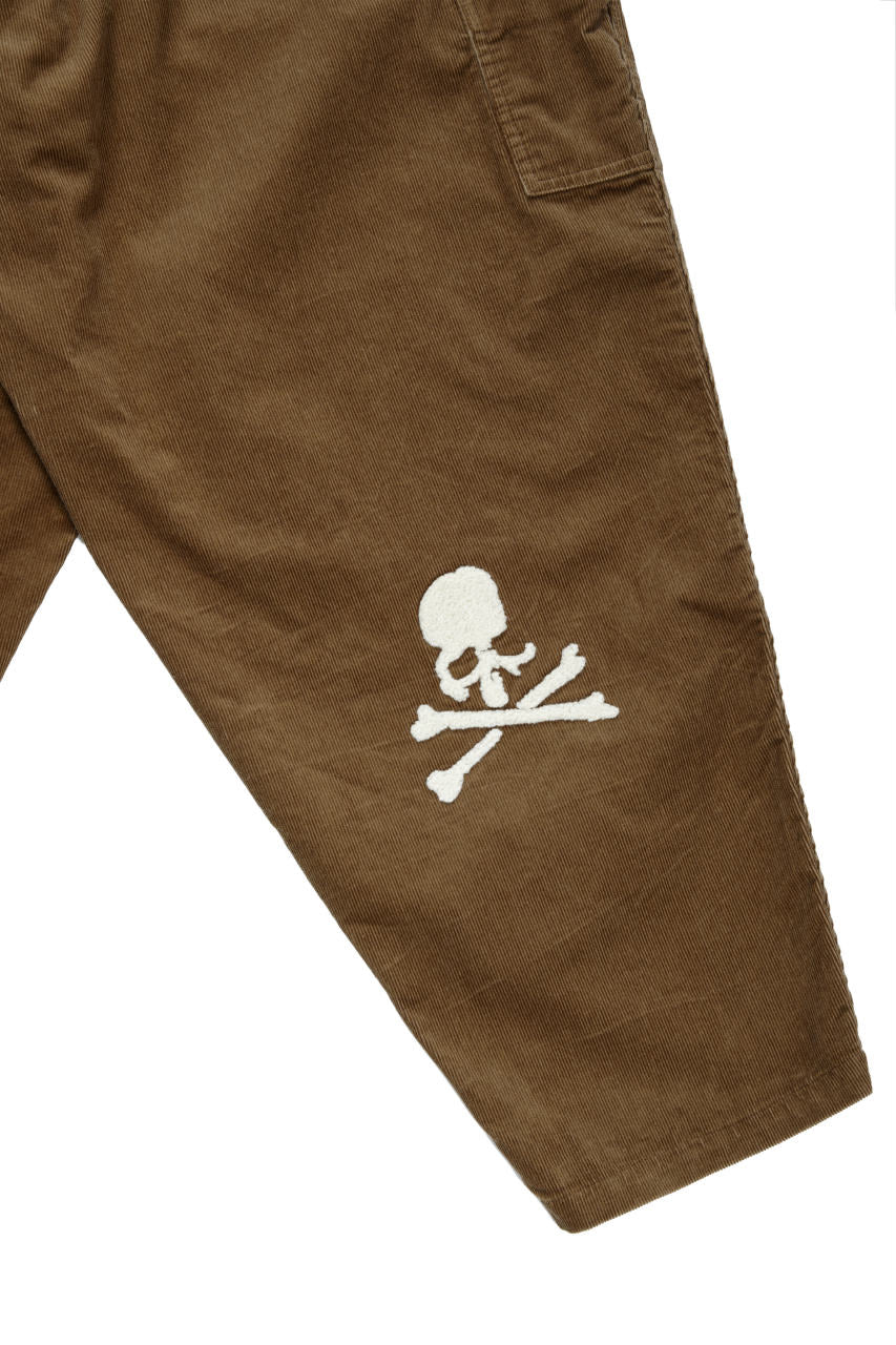 mastermind JAPAN WIDE CORDUROY PAINTER PANTS (CAMEL) - Image 13