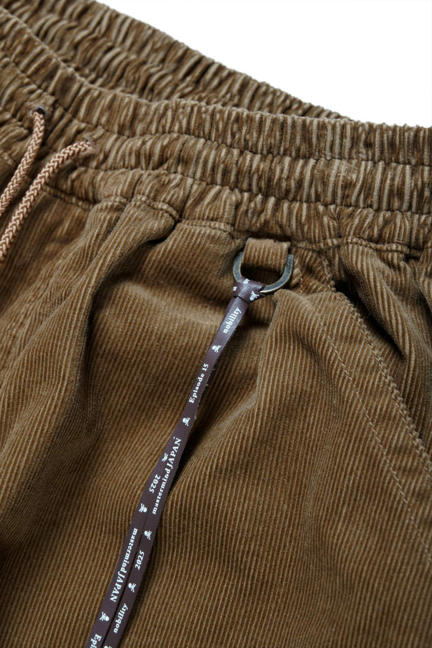 mastermind JAPAN WIDE CORDUROY PAINTER PANTS (CAMEL) - Image 8