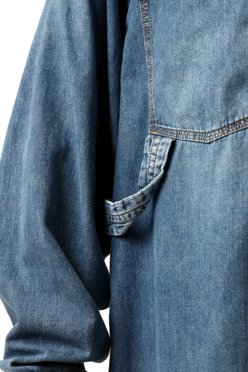 mastermind JAPAN WORK SHIRT / LIGHT OZ DENIM (INDIGO) - Image 24