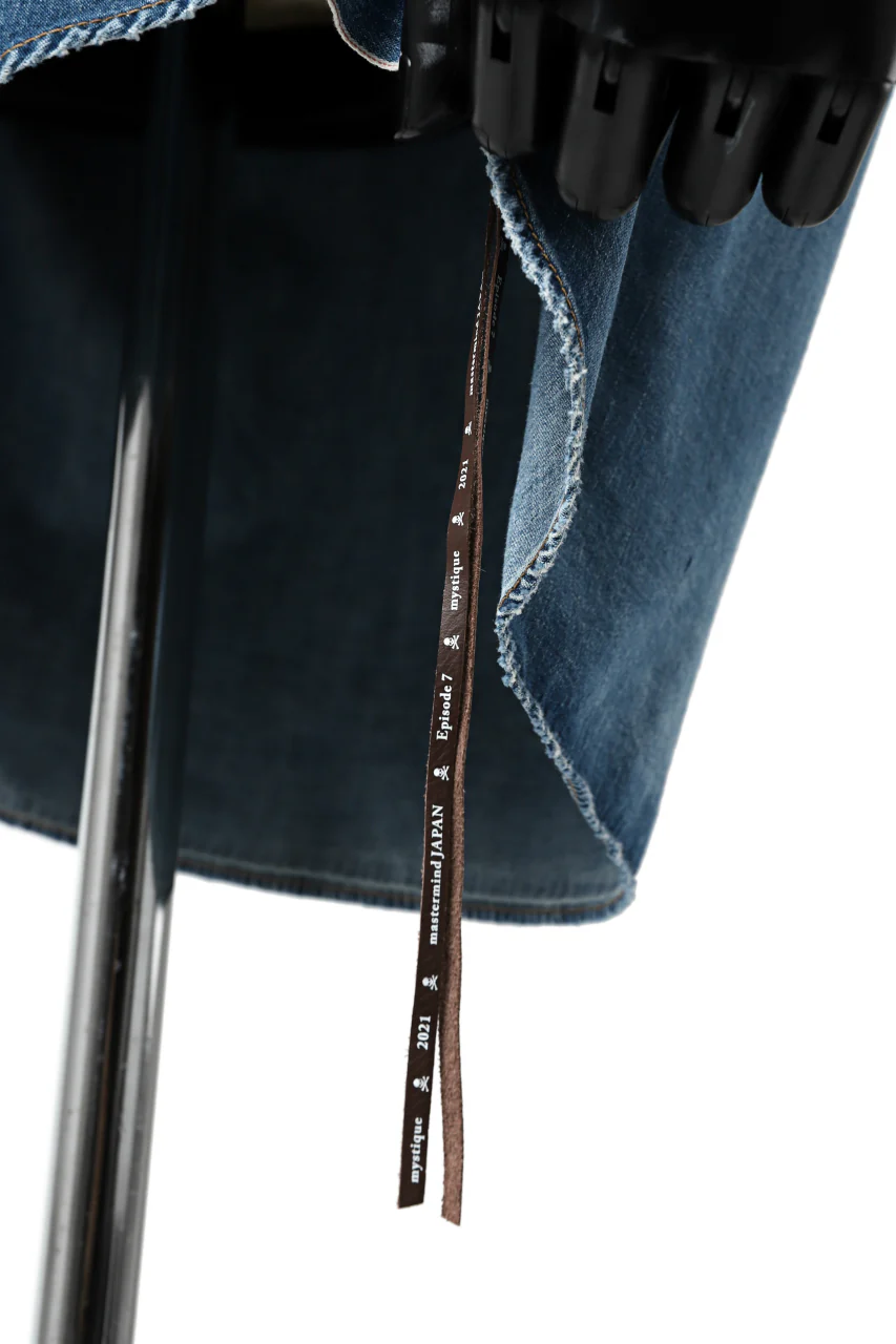 mastermind JAPAN WORK SHIRT / LIGHT OZ DENIM (INDIGO) - Image 42