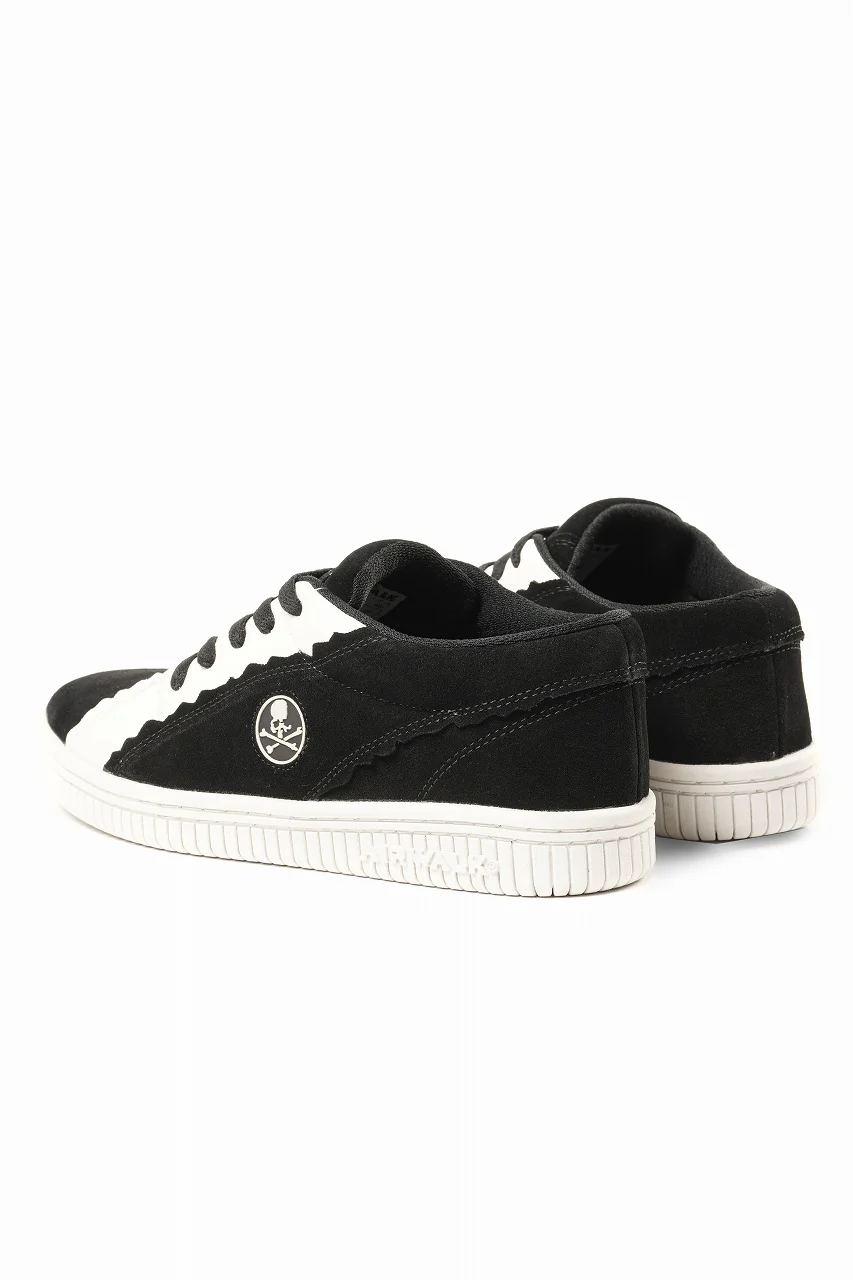 mastermind JAPAN x AIRWALK LOW CUT SNEAKER (BLACK x WHITE) - Image 4