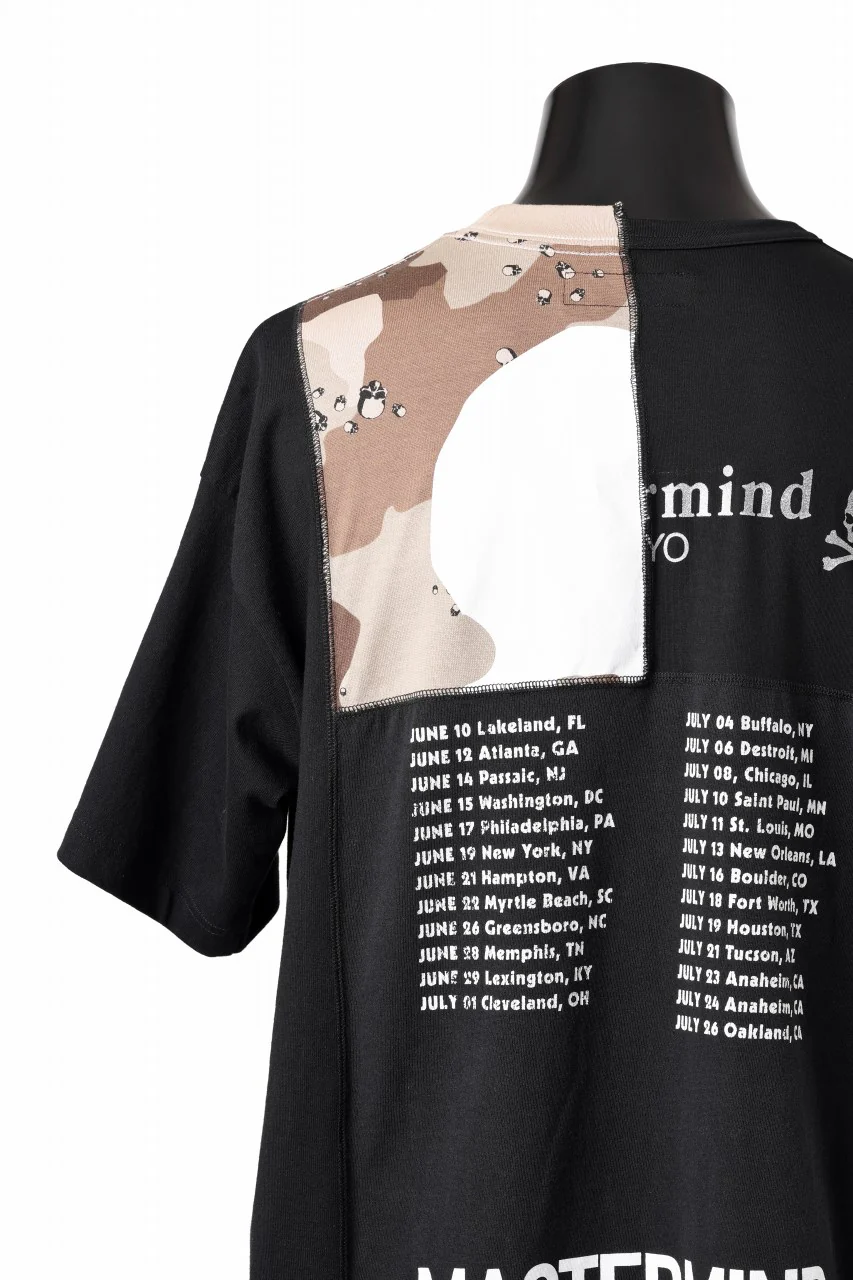 mastermind JAPAN x CHANGES exclusive ReBUILD T-SHIRT / CH-BODY (BLACK #1) - Image 5