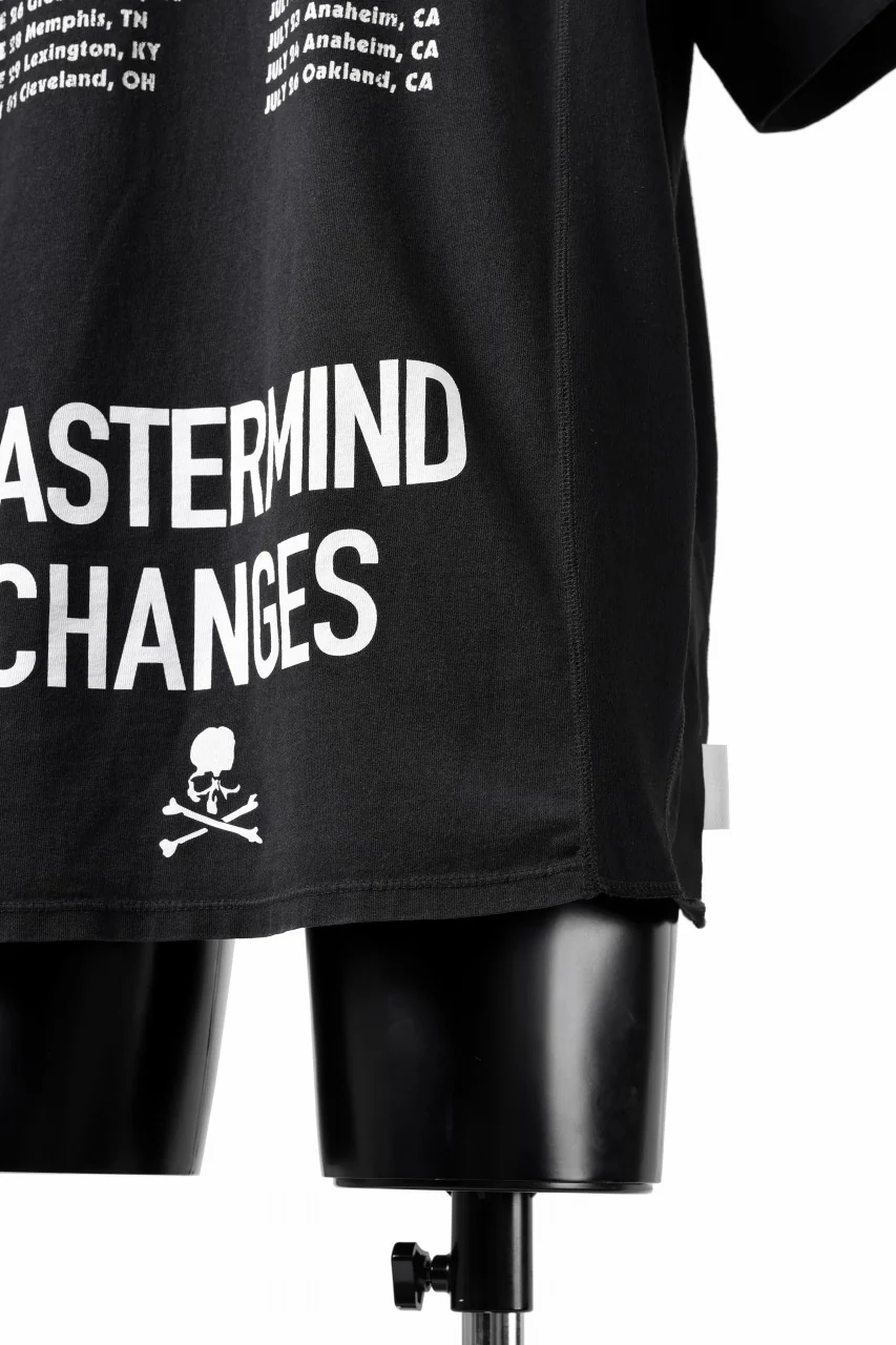 mastermind JAPAN x CHANGES exclusive ReBUILD T-SHIRT / CH-BODY (BLACK #1) - Image 6