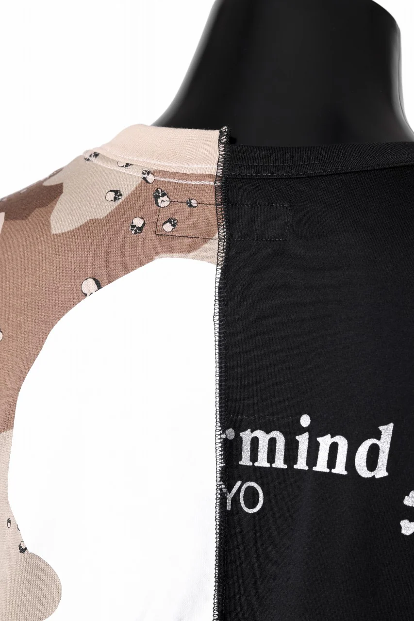 mastermind JAPAN x CHANGES exclusive ReBUILD T-SHIRT / CH-BODY (BLACK #1) - Image 8