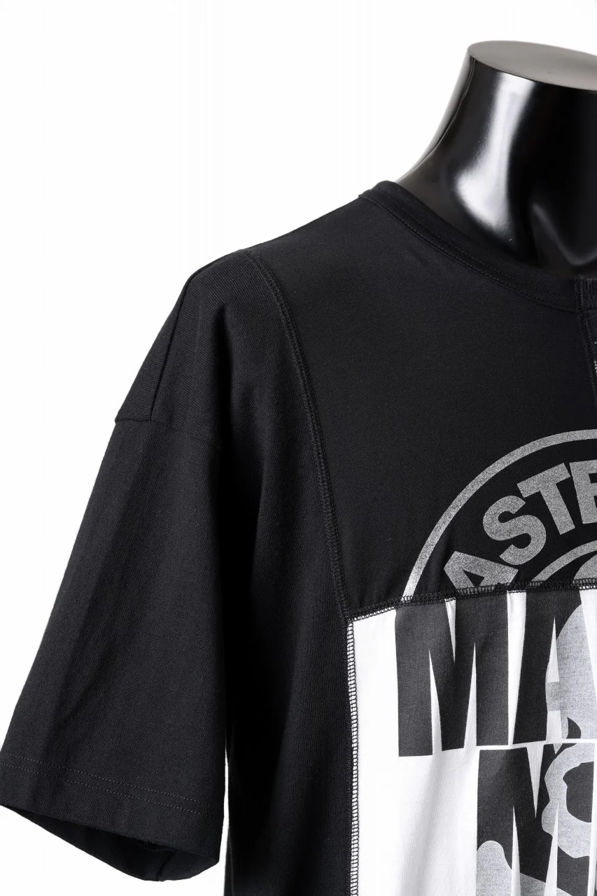 mastermind JAPAN x CHANGES exclusive ReBUILD T-SHIRT / CH-BODY (BLACK #13) - Image 5