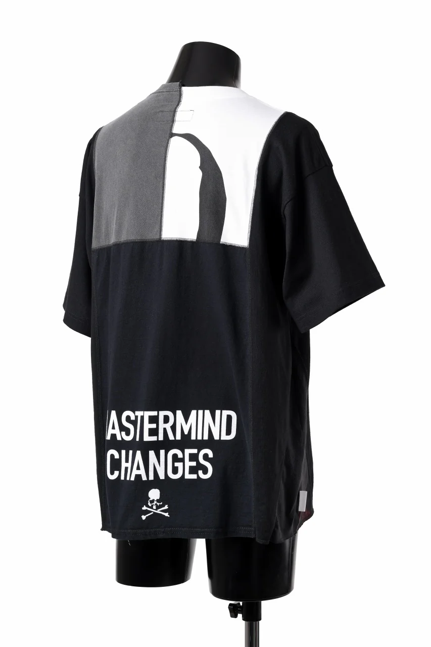 mastermind JAPAN x CHANGES exclusive ReBUILD T-SHIRT / CH-BODY (BLACK #14) - Image 10