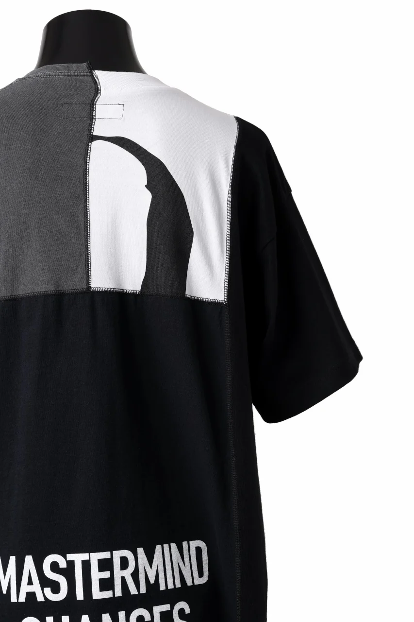 mastermind JAPAN x CHANGES exclusive ReBUILD T-SHIRT / CH-BODY (BLACK #14) - Image 7