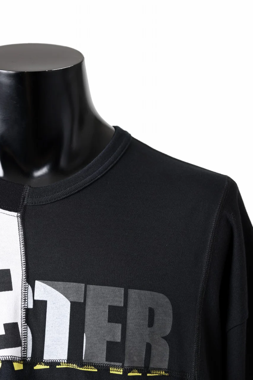 mastermind JAPAN x CHANGES exclusive ReBUILD T-SHIRT / CH-BODY (BLACK #15) - Image 3