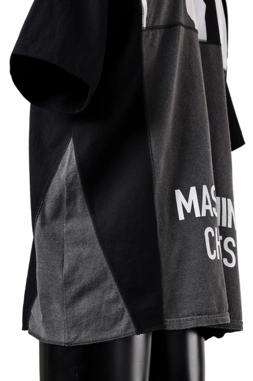 mastermind JAPAN x CHANGES exclusive ReBUILD T-SHIRT / CH-BODY (BLACK #18) - Image 6