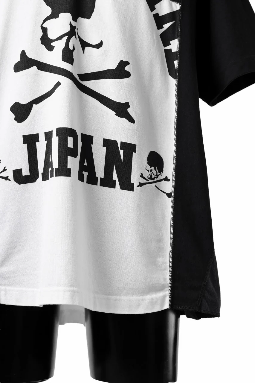 mastermind JAPAN x CHANGES exclusive ReBUILD T-SHIRT / CH-BODY (BLACK #19) - Image 3