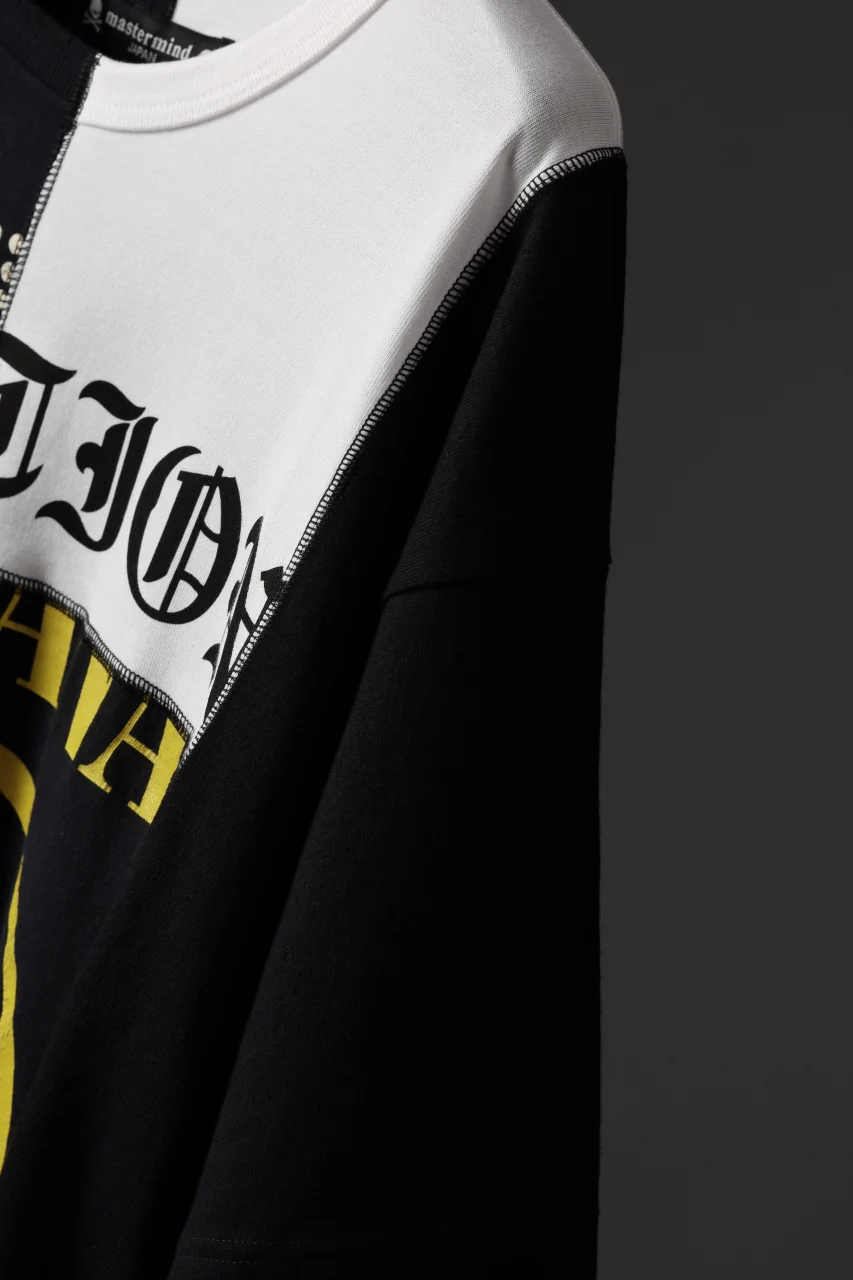 mastermind JAPAN x CHANGES exclusive ReBUILD T-SHIRT / CH-BODY (BLACK #20) - Image 5