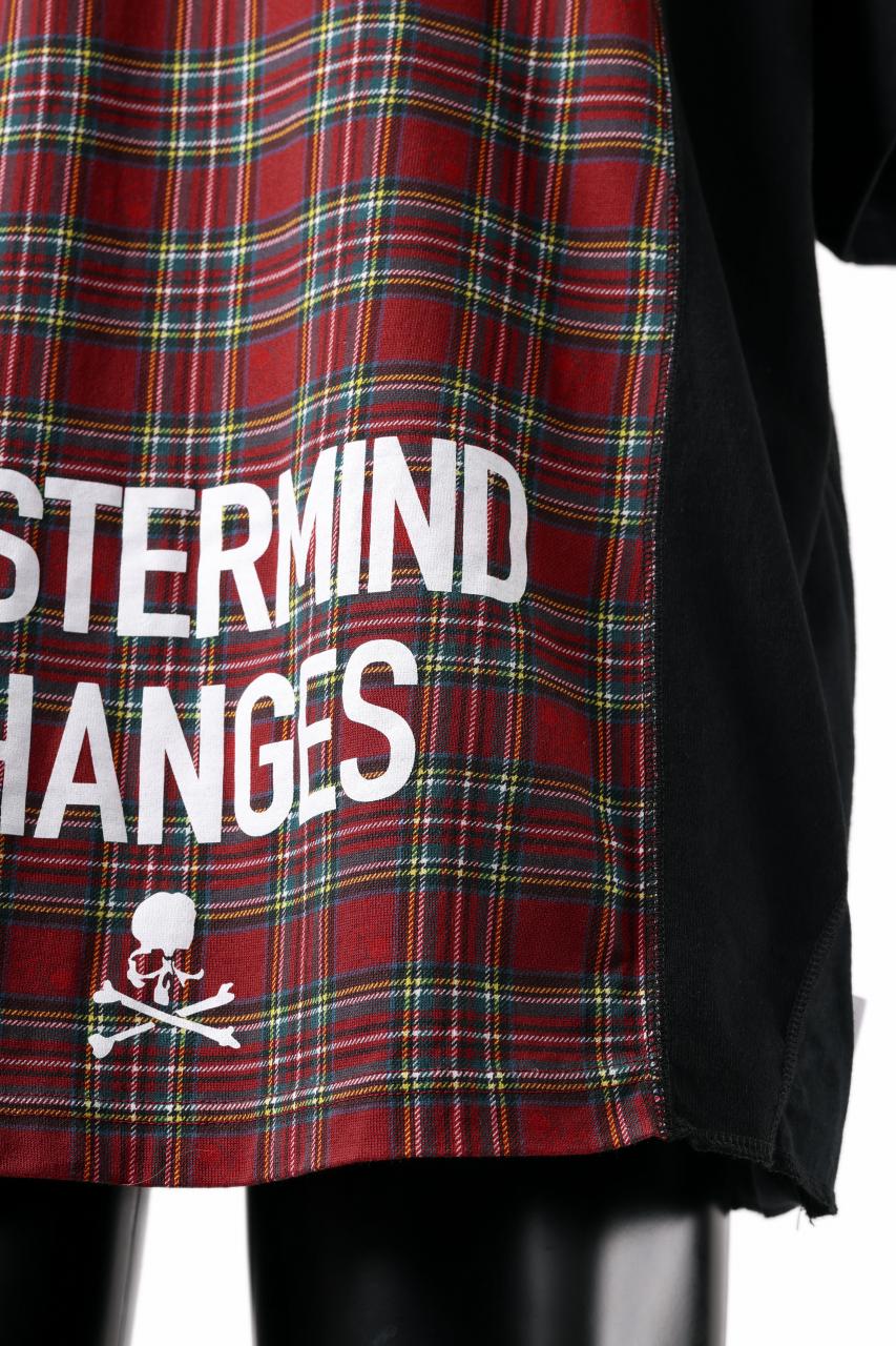 mastermind JAPAN x CHANGES exclusive ReBUILD T-SHIRT / CH-BODY (BLACK #21) - Image 6