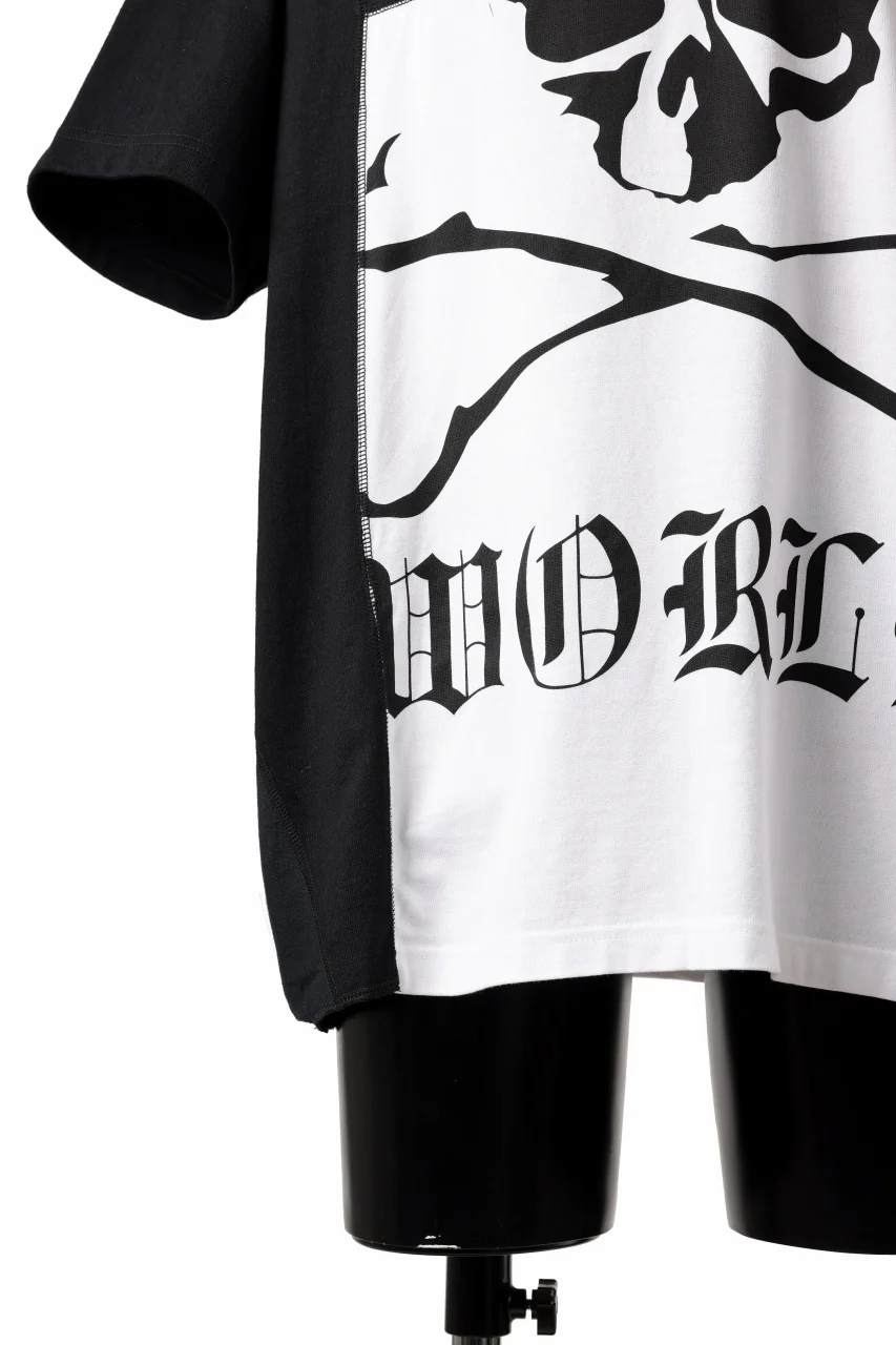 mastermind JAPAN x CHANGES exclusive ReBUILD T-SHIRT / CH-BODY (BLACK #25) - Image 3