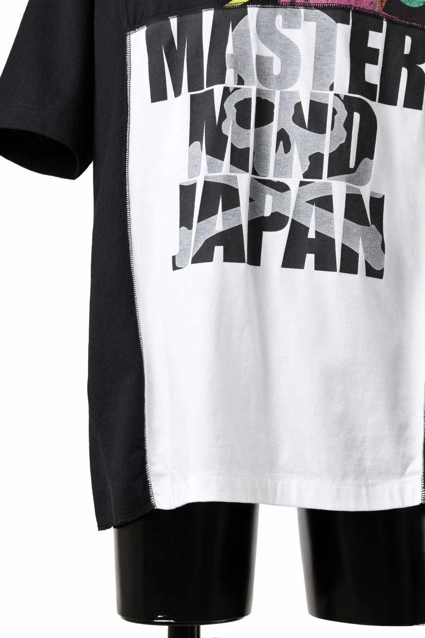 mastermind JAPAN x CHANGES exclusive ReBUILD T-SHIRT / CH-BODY (BLACK #3) - Image 4