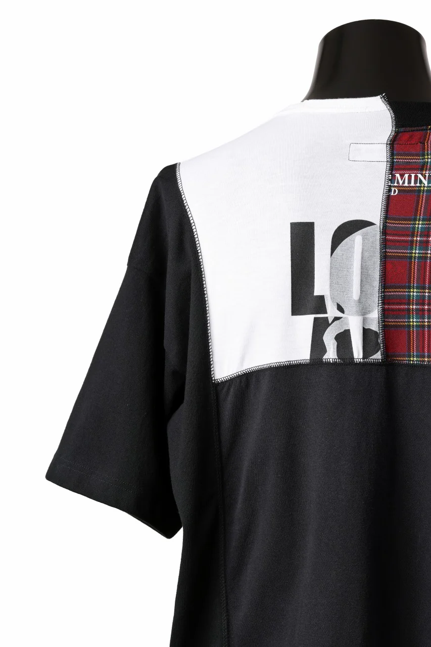 mastermind JAPAN x CHANGES exclusive ReBUILD T-SHIRT / CH-BODY (BLACK #32) - Image 6