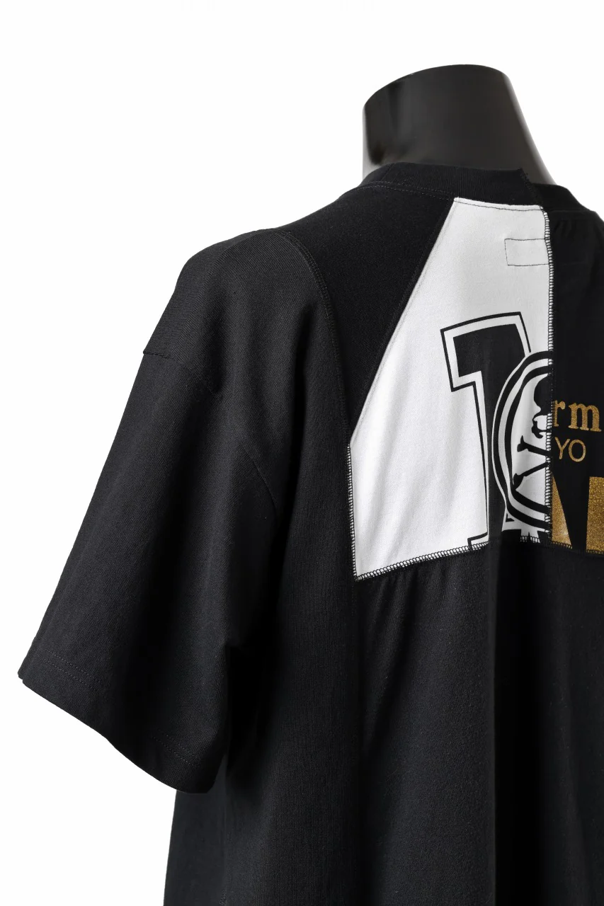 mastermind JAPAN x CHANGES exclusive ReBUILD T-SHIRT / CH-BODY (BLACK #33) - Image 10