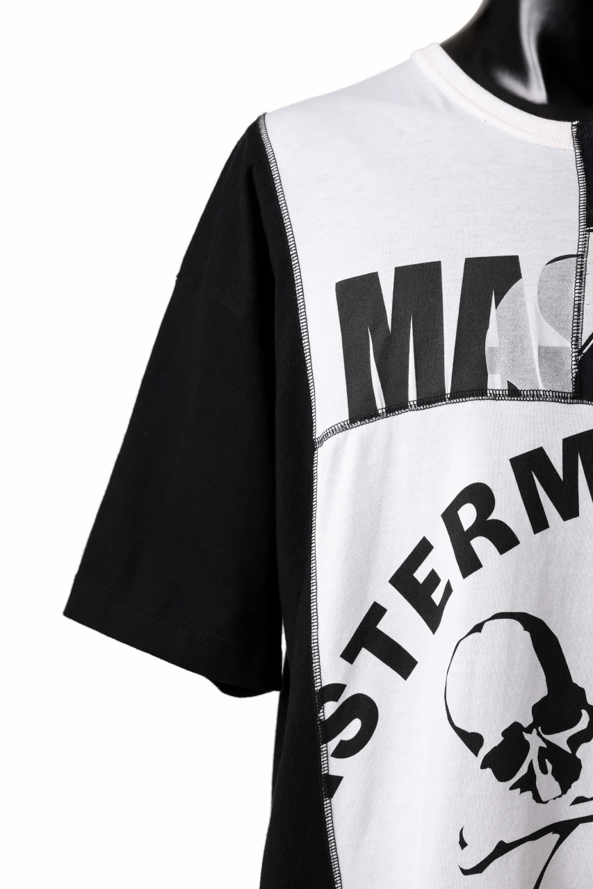 mastermind JAPAN x CHANGES exclusive ReBUILD T-SHIRT / CH-BODY (BLACK #35) - Image 2