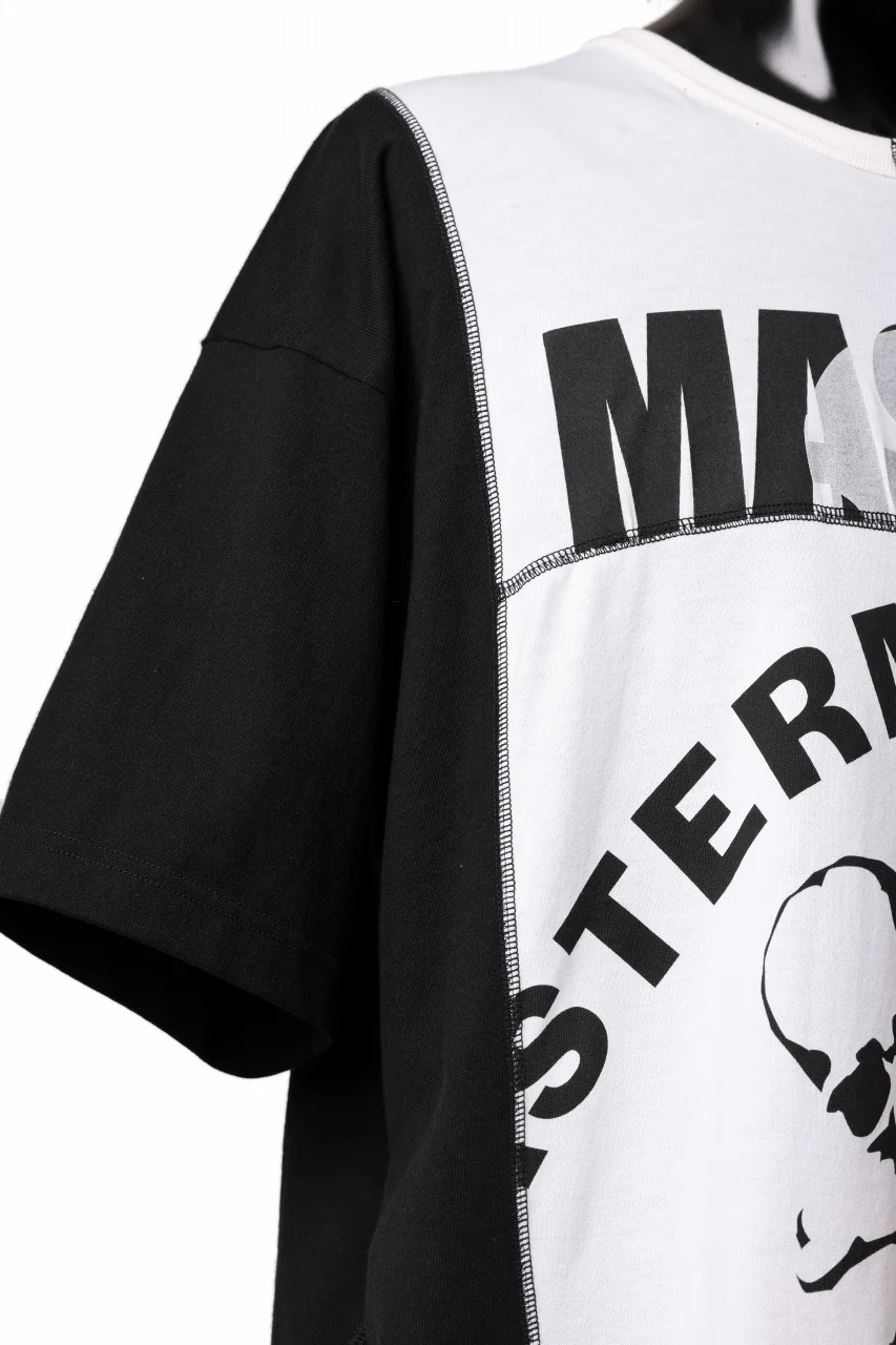 mastermind JAPAN x CHANGES exclusive ReBUILD T-SHIRT / CH-BODY (BLACK #35) - Image 4