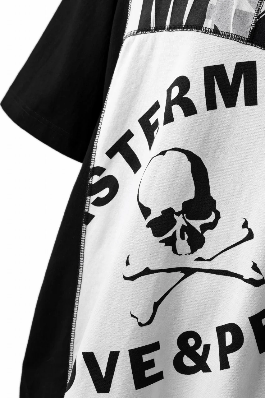 mastermind JAPAN x CHANGES exclusive ReBUILD T-SHIRT / CH-BODY (BLACK #35) - Image 5