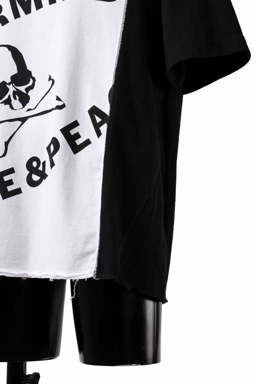 mastermind JAPAN x CHANGES exclusive ReBUILD T-SHIRT / CH-BODY (BLACK #35) - Image 6
