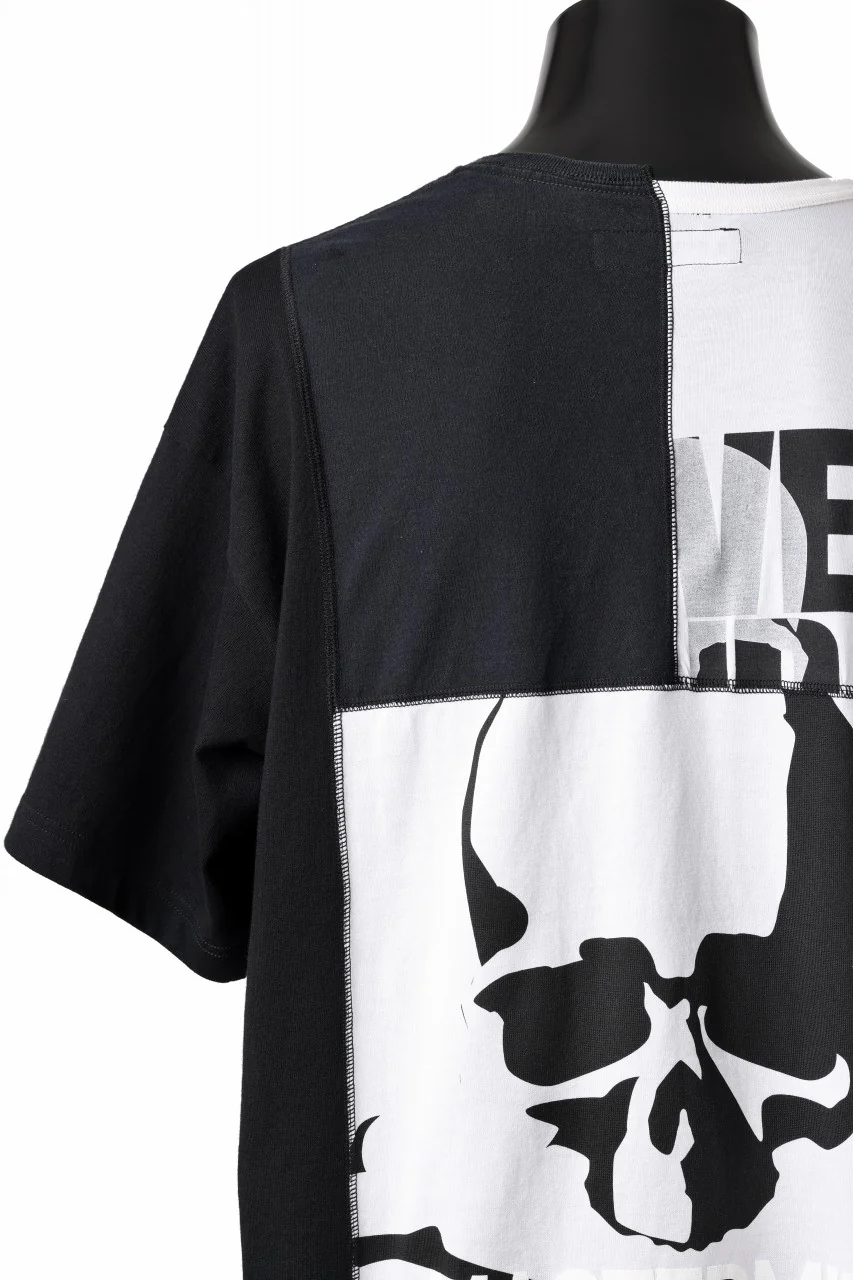 mastermind JAPAN x CHANGES exclusive ReBUILD T-SHIRT / CH-BODY (BLACK #35) - Image 7