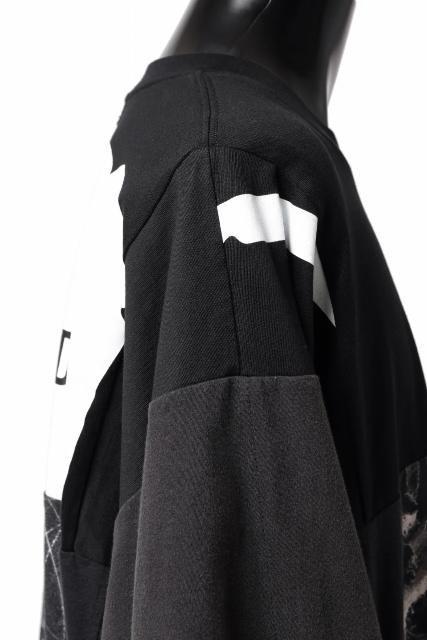 mastermind JAPAN x CHANGES exclusive ReBUILD T-SHIRT / OVERFIT (BLACK #A) - Image 12