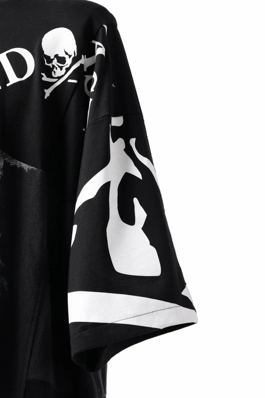 mastermind JAPAN x CHANGES exclusive ReBUILD T-SHIRT / OVERFIT (BLACK #A) - Image 16