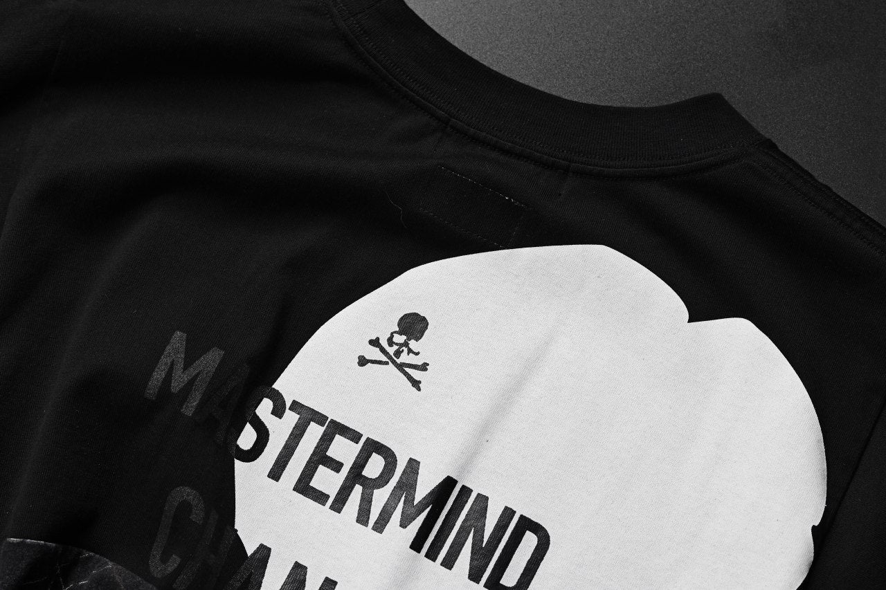 mastermind JAPAN x CHANGES exclusive ReBUILD T-SHIRT / OVERFIT (BLACK #A) - Image 19