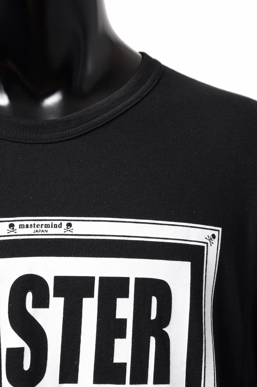 mastermind JAPAN x CHANGES exclusive ReBUILD T-SHIRT / OVERFIT (BLACK #B) - Image 7