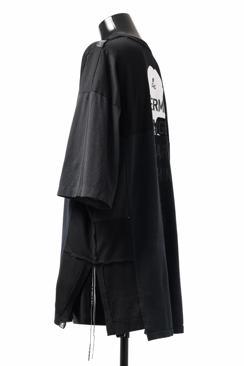 mastermind JAPAN x CHANGES exclusive ReBUILD T-SHIRT / OVERFIT (BLACK #C) - Image 11