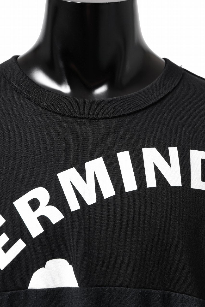 mastermind JAPAN x CHANGES exclusive ReBUILD T-SHIRT / OVERFIT (BLACK #C) - Image 14