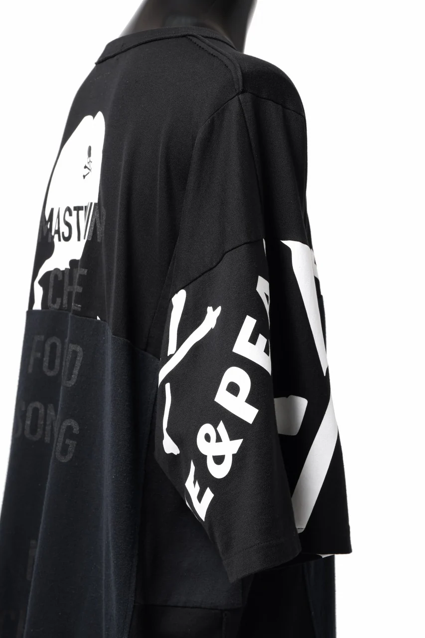 mastermind JAPAN x CHANGES exclusive ReBUILD T-SHIRT / OVERFIT (BLACK #C) - Image 23