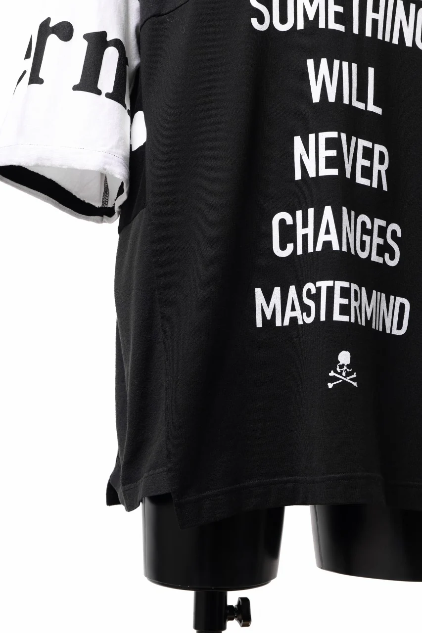 mastermind JAPAN x CHANGES exclusive ReBUILD T-SHIRT / REGULARFIT (BLACK #B) - Image 10
