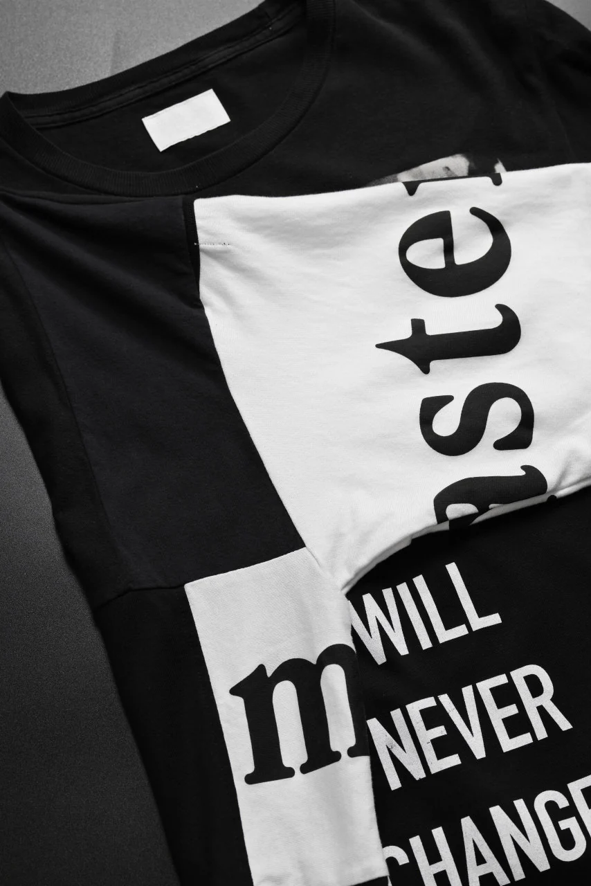mastermind JAPAN x CHANGES exclusive ReBUILD T-SHIRT / REGULARFIT (BLACK #B) - Image 4