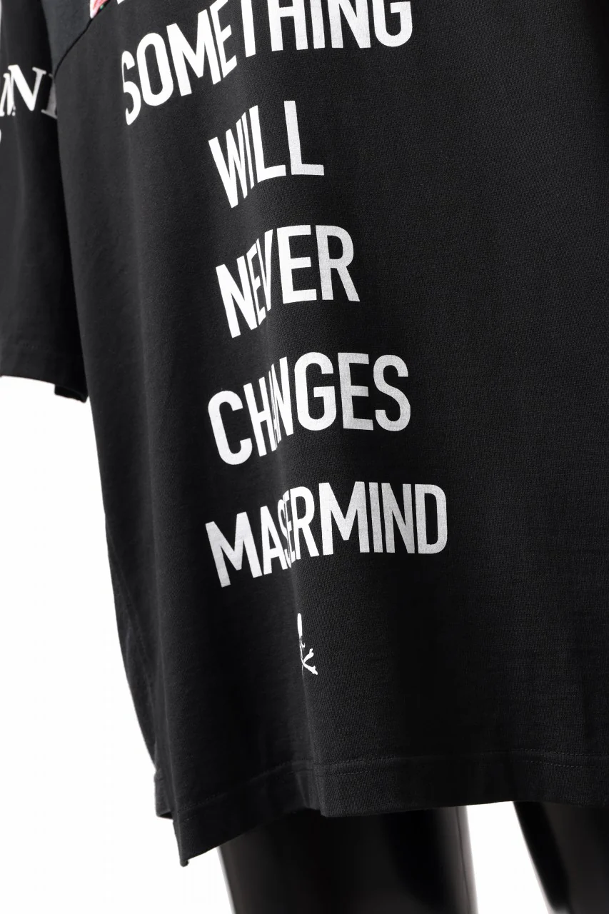 mastermind JAPAN x CHANGES exclusive ReBUILD T-SHIRT / REGULARFIT (BLACK #D) - Image 12