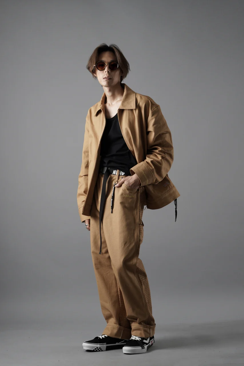 mastermind JAPAN x Dickies DUCK PANTS (CAMEL) - Image 13