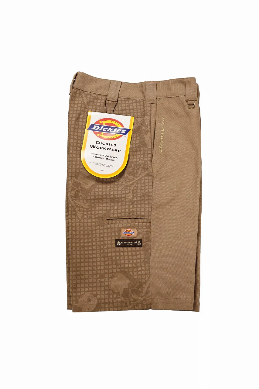 mastermind JAPAN x Dickies DUCK SHORTS (CAMEL) - Image 3