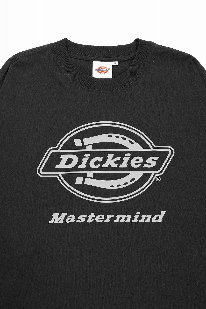mastermind JAPAN x Dickies NIGHT CAMO LS TEE (BLACK) - Image 4