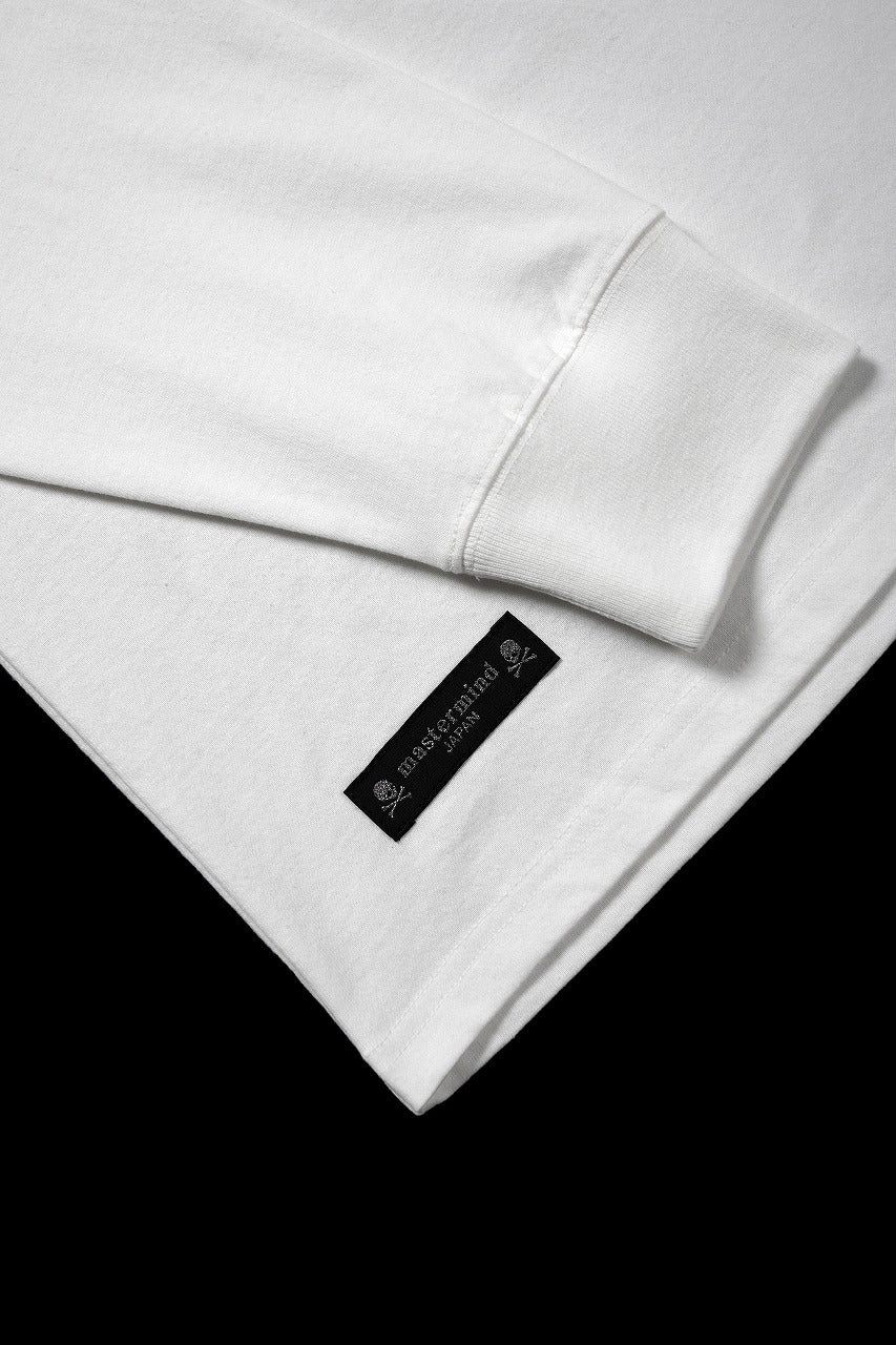 mastermind JAPAN x Dickies NIGHT CAMO LS TEE (WHITE) - Image 4