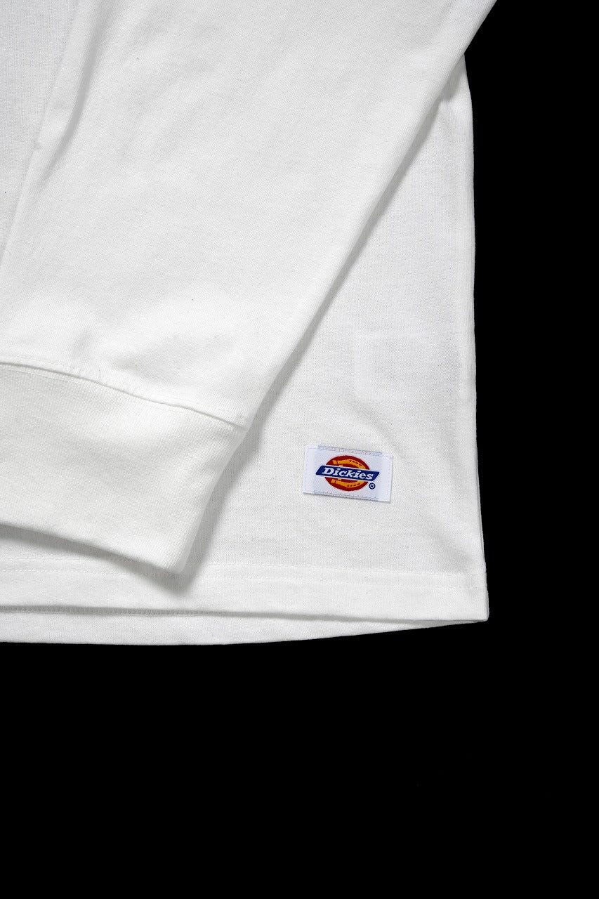 mastermind JAPAN x Dickies NIGHT CAMO LS TEE (WHITE) - Image 5