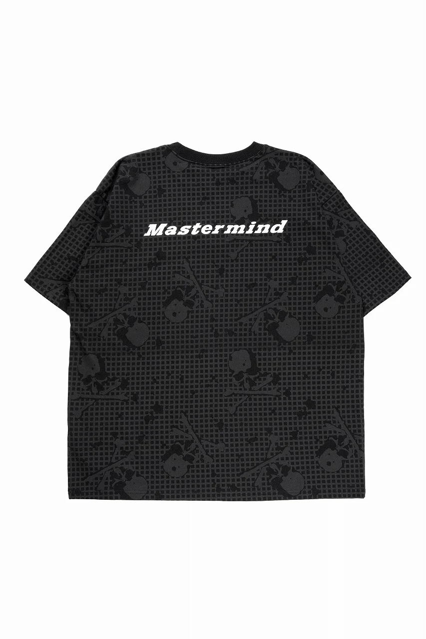 mastermind JAPAN x Dickies NIGHT CAMO SS TEE (BLACK) - Image 2