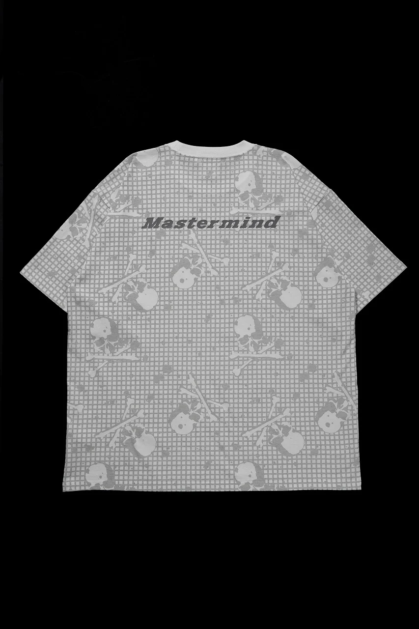 mastermind JAPAN x Dickies NIGHT CAMO SS TEE (WHITE) - Image 2