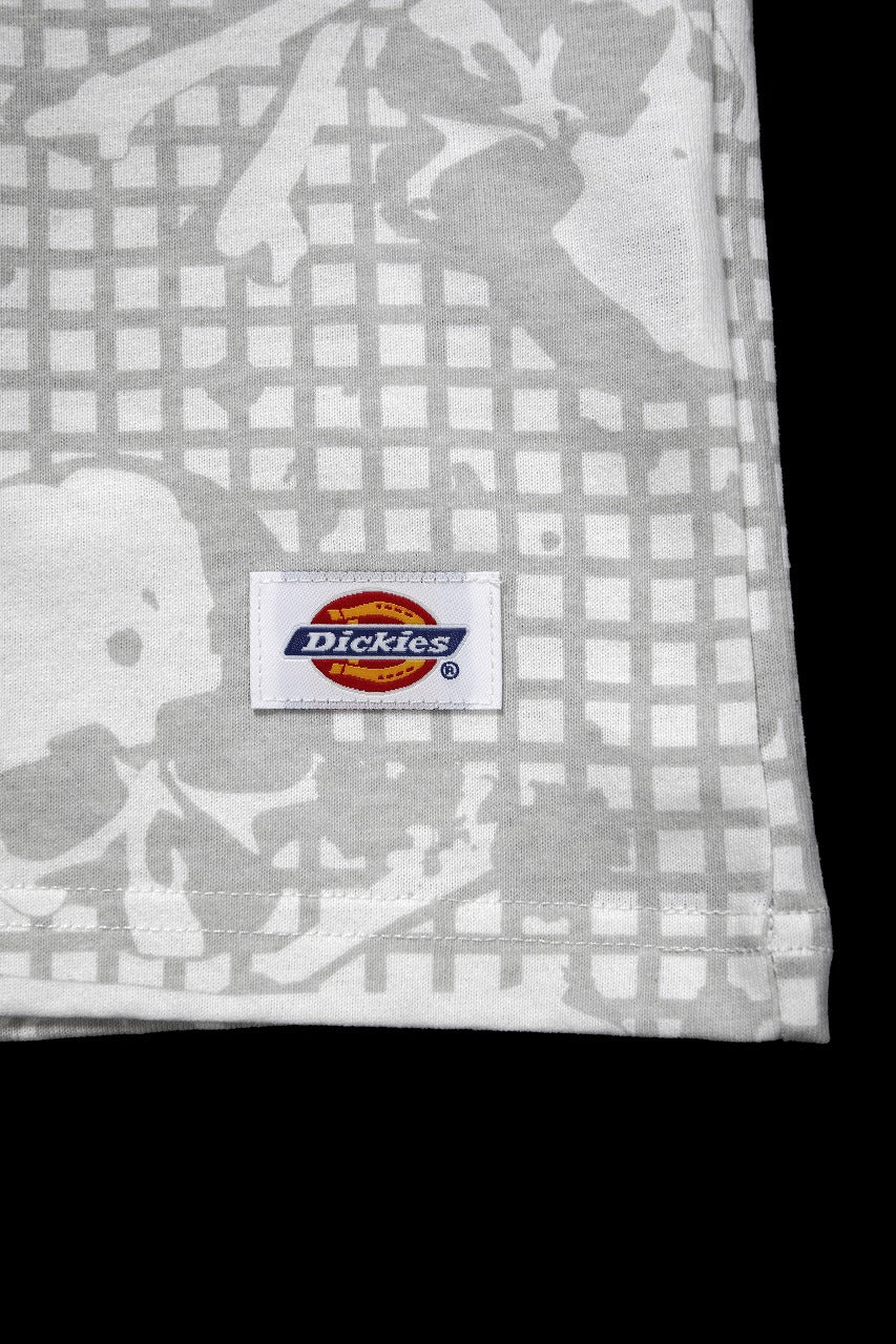 mastermind JAPAN x Dickies NIGHT CAMO SS TEE (WHITE) - Image 4